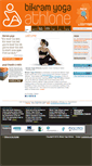 Mobile Screenshot of bikramyogaathlone.com